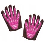 Αποκριάτικα Γάντια Σκελετού 3D Neon (3 Χρώματα)